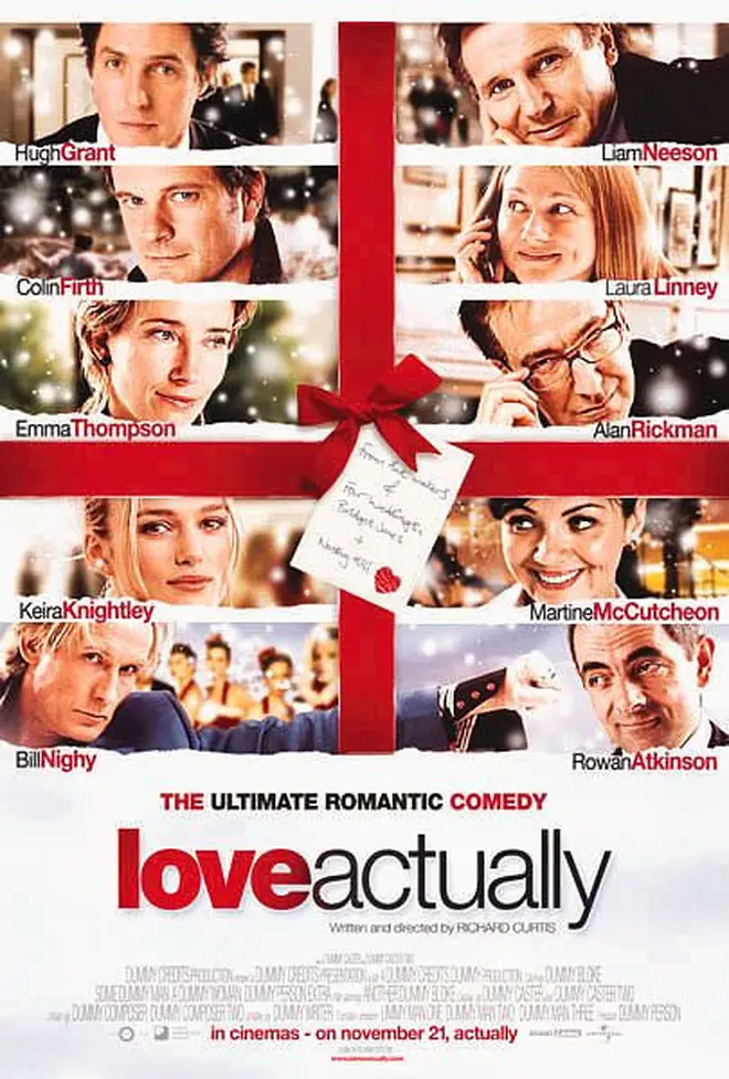 The film, by Richard Curtis, came out in 2003 and is still a Christmas favourite
