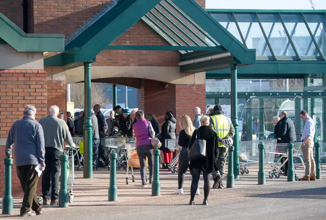 Morrison's has 'safety marshals' outside their stores