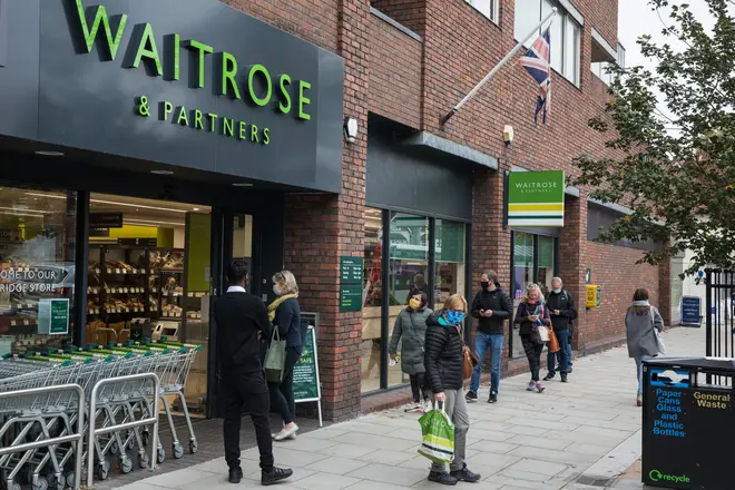 Waitrose and John Lewis has also banned glitter from it's festive products