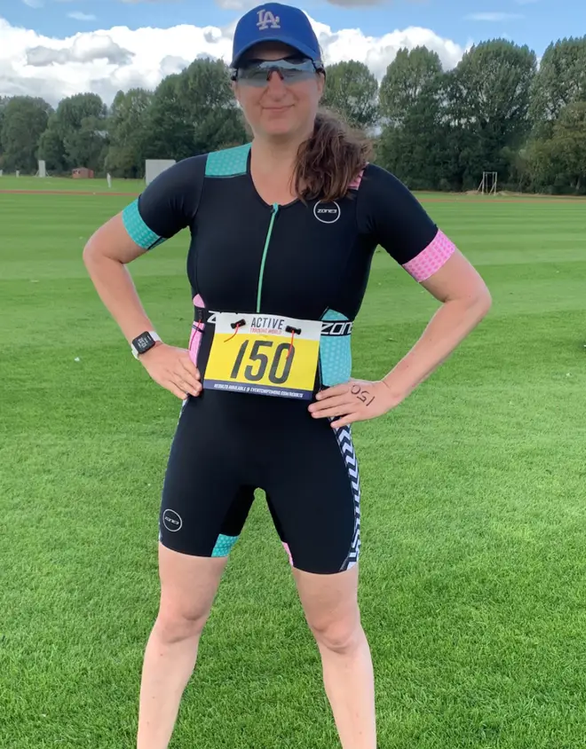 Honey G has been running, doing yoga and taking part in triathlons