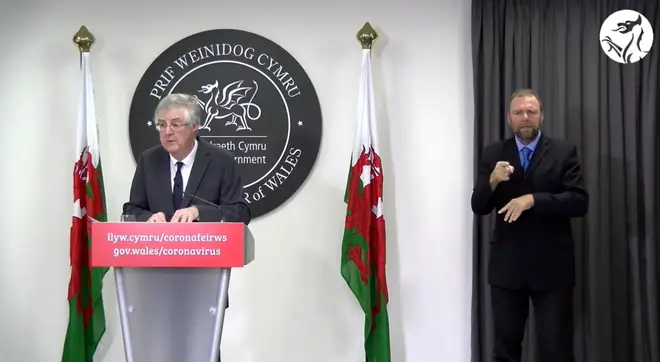 Mark Drakeford announced the news today (19 October)