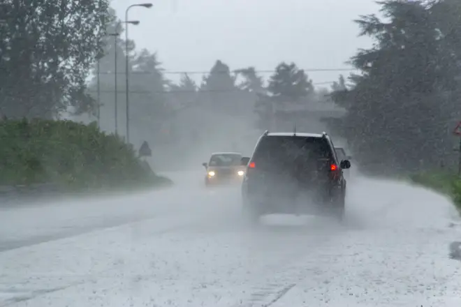 Storm Barbara will bring heavy rain to Britain (stock image)