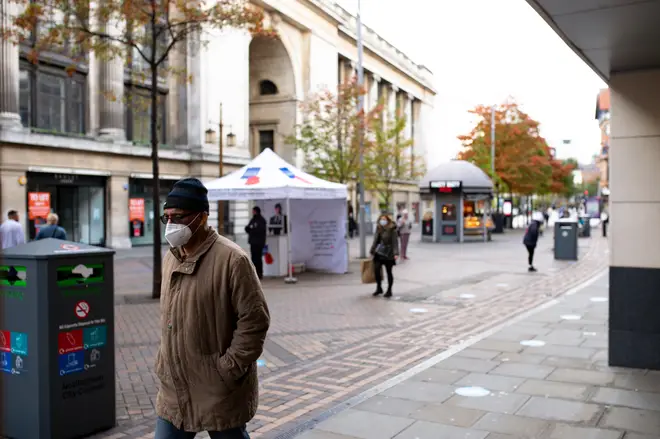 Nottinghamshire is among the areas at risk of tier three lockdown