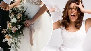 The bride has been slammed on Reddit (stock images)