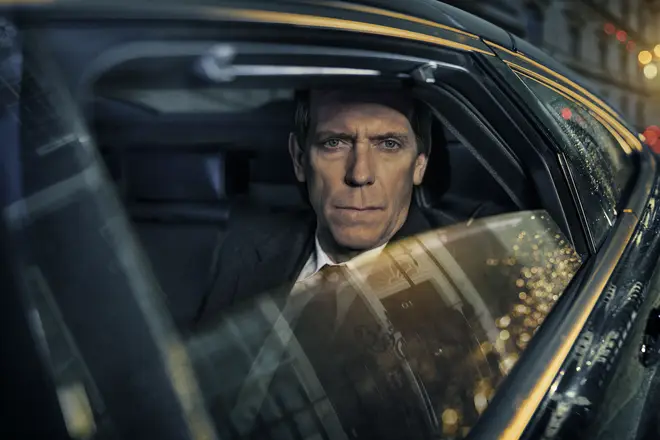Hugh Laurie as Peter Laurence MP in Roadkill