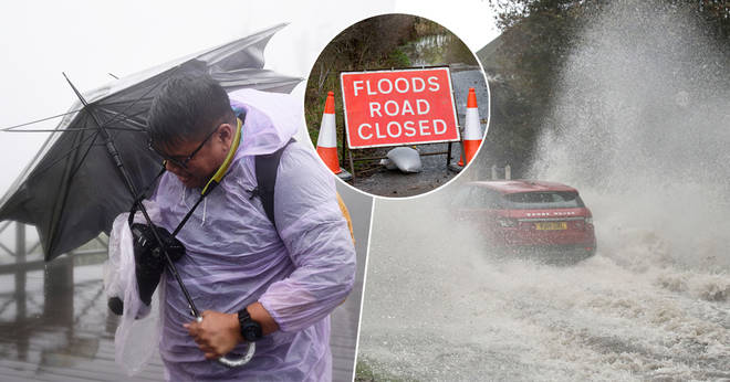 Torrential rain is set to batter Britain this week