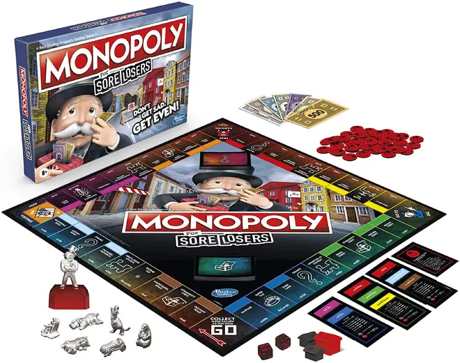 Monopoly for sore losers is available to buy for £18