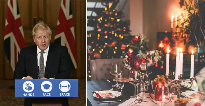 Boris Johnson has spoken out on the festive period