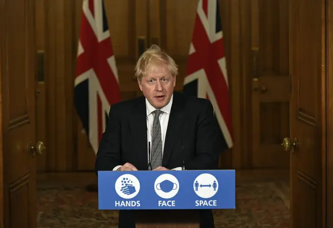 Boris Johnson announced a second lockdown over the weekend