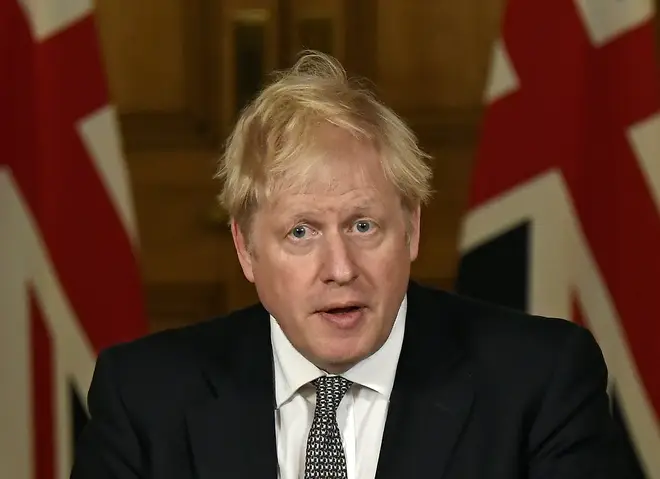 Boris Johnson held a press conference on Saturday