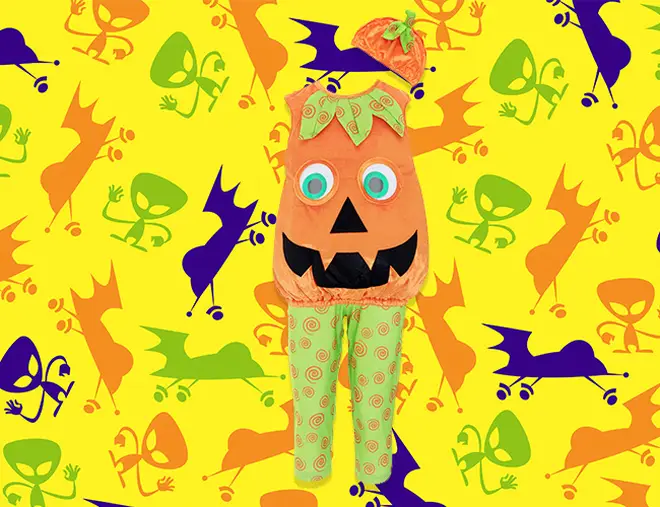 This pumpkin outfit is totally adorable