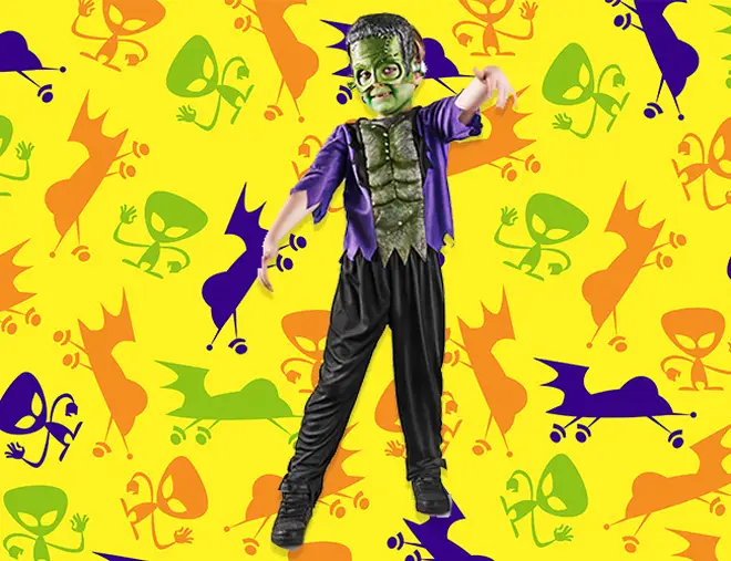Your little one will look super scary in this Frankenstein costume