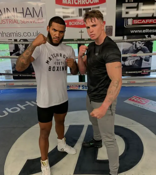 Joe Weller competed in his first boxing match in 2018