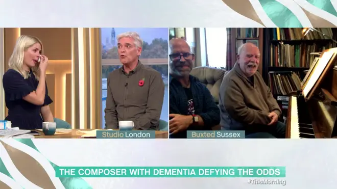 Holly and Phil spoke to the former music teacher who is fighting dementia