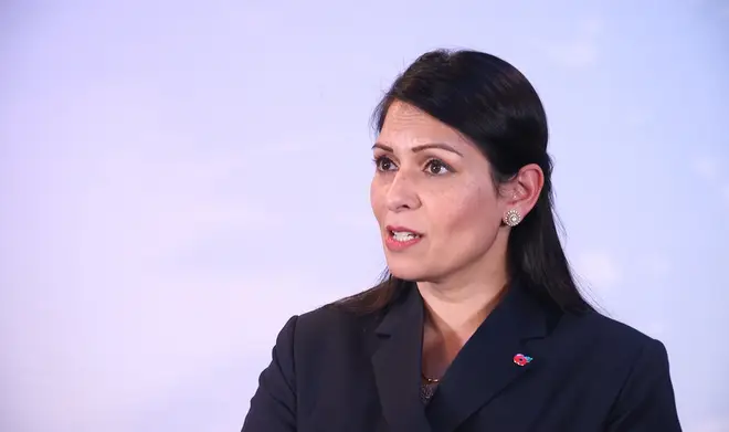 Priti Patel said the Commissioner was expressing 'his own personal view and opinion'