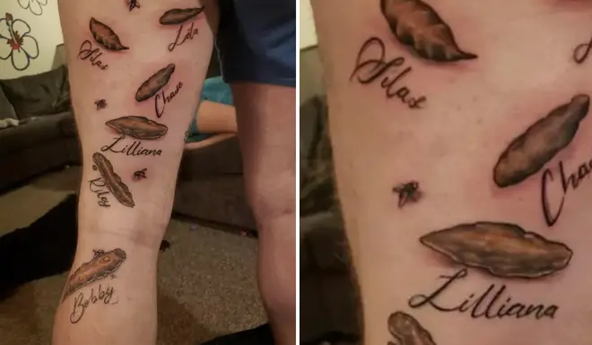 This man's tattoos are leaving people speechless