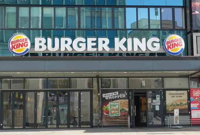 Burger King is open for takeaways in England