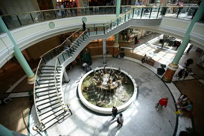 The Trafford Centre in Manchester is one of the Intu centres affected