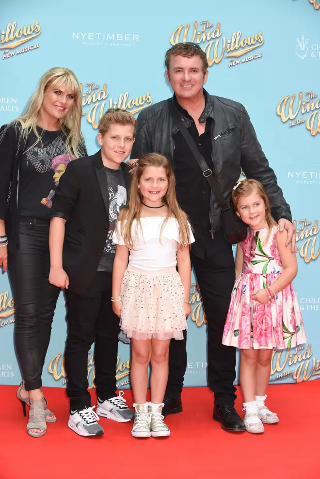Shane Richie has three children with his wife Christie