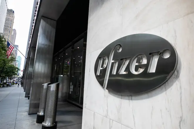 The vaccine is being developed by Pfizer and BioNTech