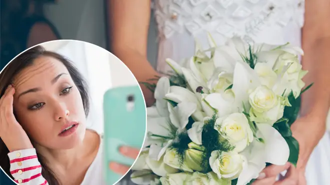 A woman has said she doesn't want her nephew at her wedding