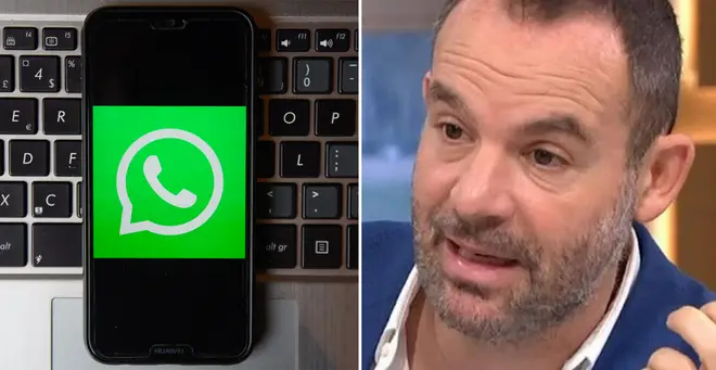 Martin Lewis has denied being behind the scam warning (left: stock image)