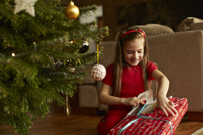 The social worker urged parents to not tell their kids expensive gifts are from Santa (stock image)