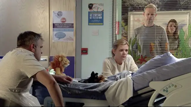 Leanne and Steve are left devastated by Oliver's death