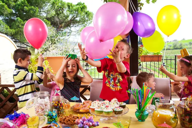 The mum wasn't sure how to react to paying £25 for her child to go to the party (Stock image)