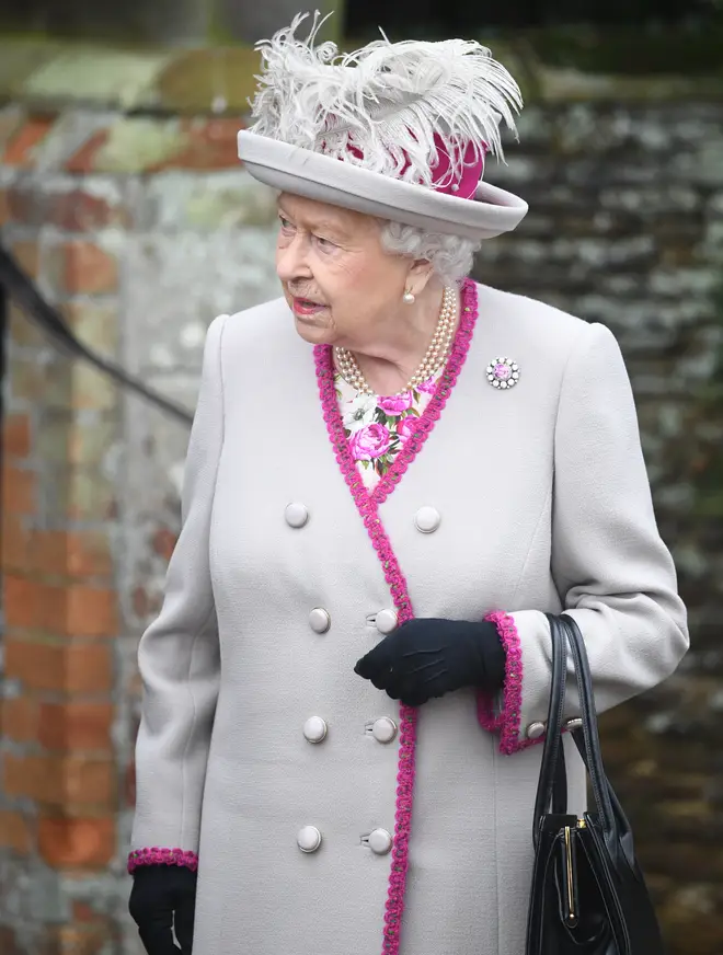 The Queen at Sandringham in 2018