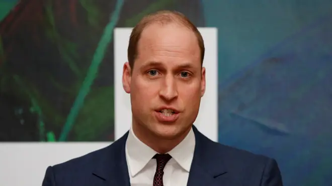 Prince William has released a statement