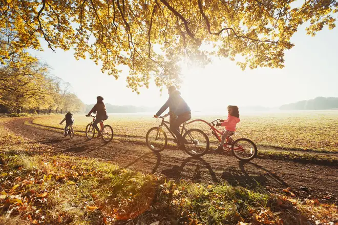 The autumn half term is a great time to spend time outdoors