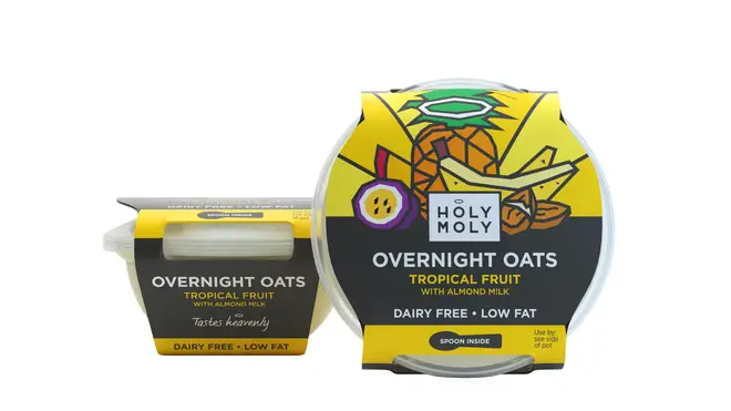 Holy Moly overnight oats