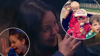 Giovanna Fletcher has a secret hand gesture to her kids