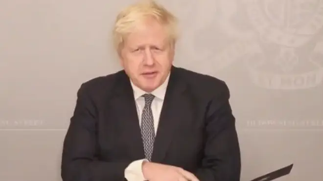 Boris Johnson set out his new Tier system today