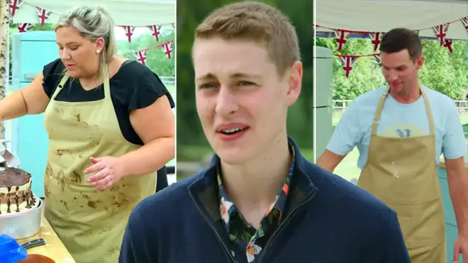 The three Bake Off finalists are battling it out tonight