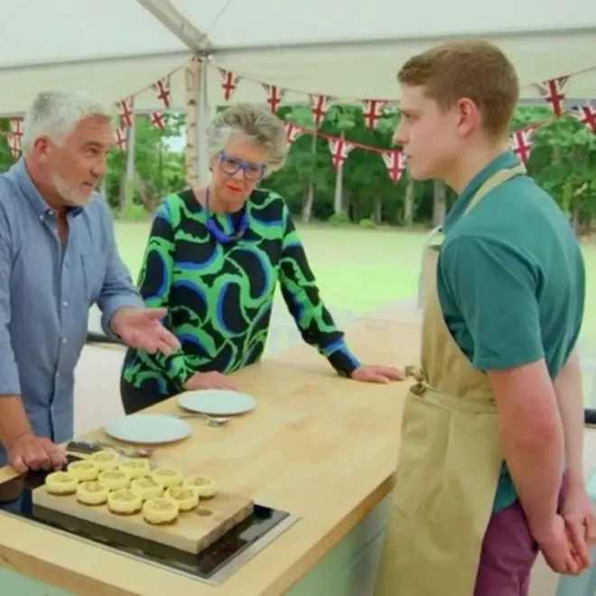 Peter is the favourite to win Bake Off
