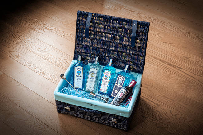 With no less than five bottles of Bombay Sapphire, this hamper will keep people going all the way til Easter!