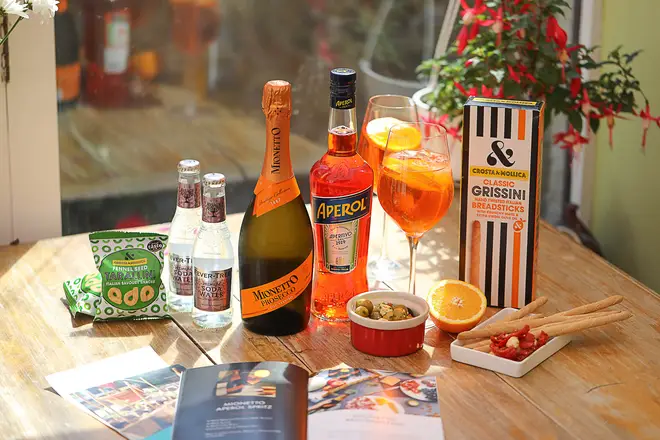 What could be a nicer surprise than an Aperol Spritz in the post?