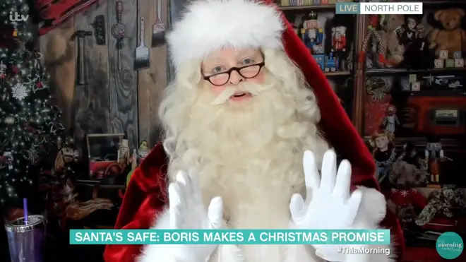 Santa assured children everywhere he will still be able to visit this year