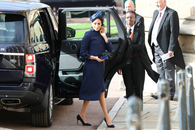 Meghan Markle's outfit choice has led to wild speculation from royal fans that she could be pregnant