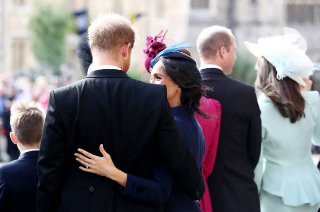 Prince Harry and Meghan Markle attended the royal wedding together