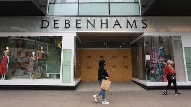 Debenhams stores are facing collapse