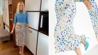 Holly Willoughby is wearing a skirt from ASOS