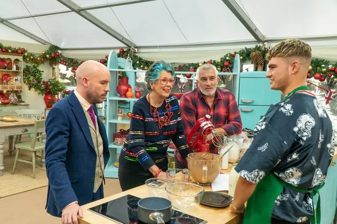 Tom Allen has joined the Bake Off Christmas special