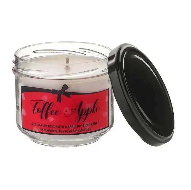 Toffee apple candle