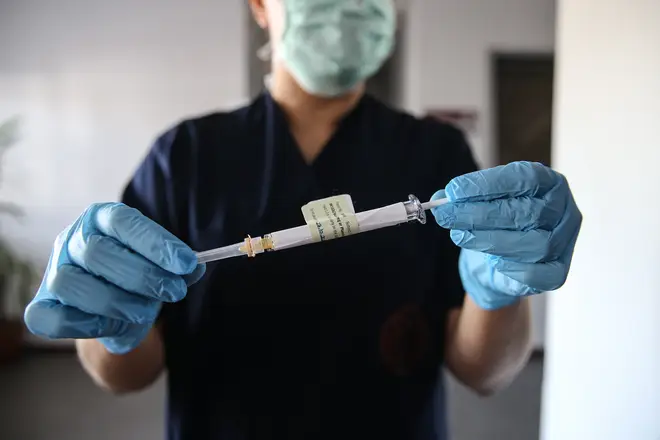 The Pfizer vaccine is around 95 per cent effective