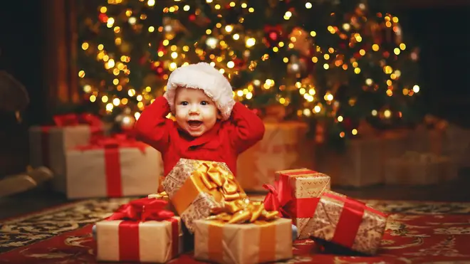 The three most popular festive baby boy names were David, Michael and Joseph