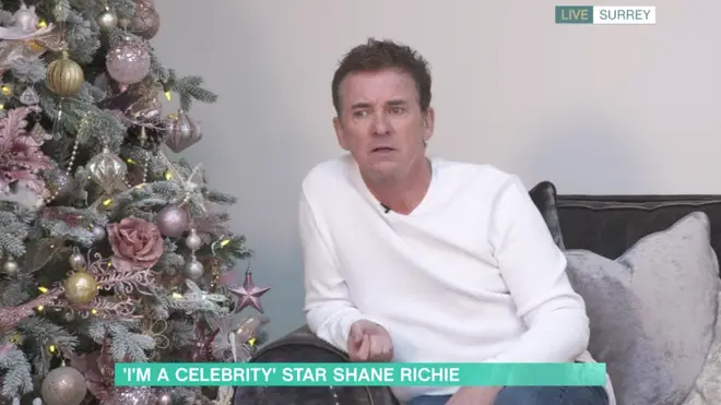 Shane Richie assured fans he and AJ are friends