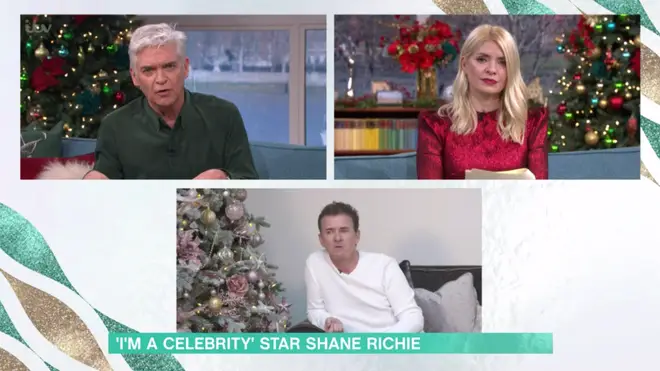 Shane Richie told Holly and Phil that there was 'no conflict at all'
